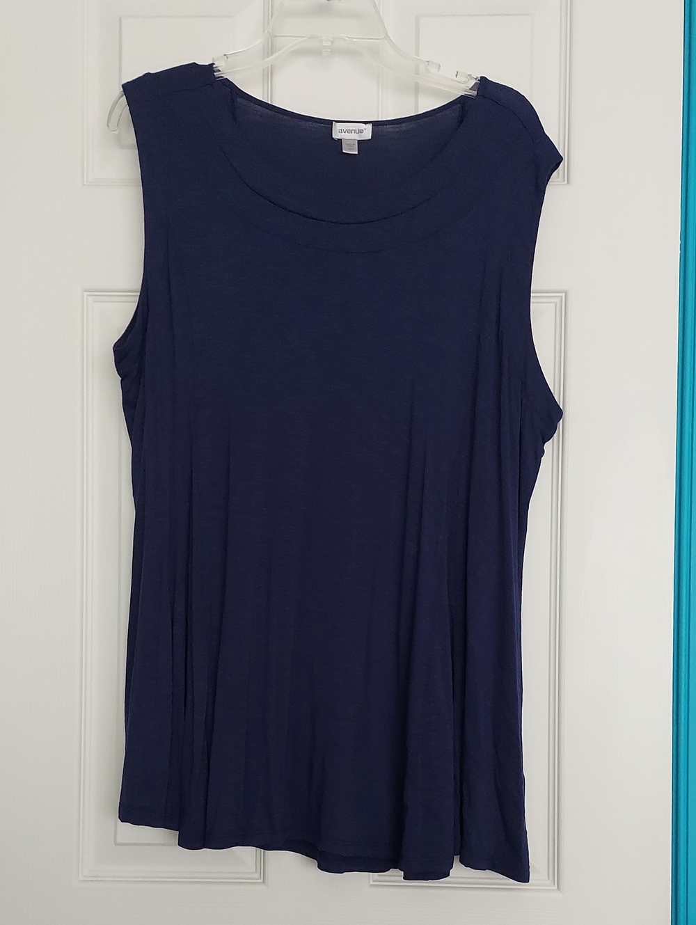 Avenue Sleeveless Knit Swing Tunic
